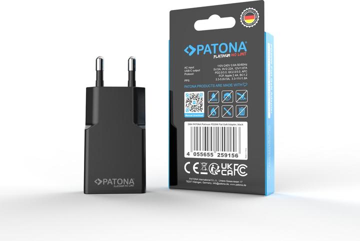Intenso Power Adapter W30C² black USB-oplader 30 W 1x USB-C Zwart Binnen GaN, USB Power Delivery (USB-PD) kopen ? Electronic