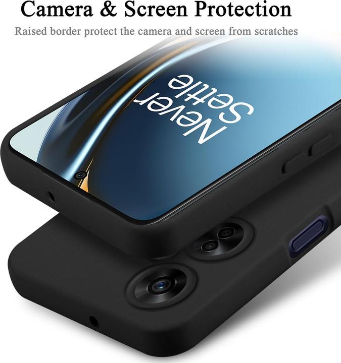 Image du produit Cadorabo Housse pour OnePlus Nord CE 3 Lite 5G TPU avec protection liquide Design en silicone (Oppo Find X3 Lite 5G)