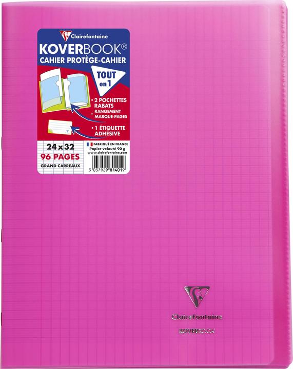 Produktbild Clairefontaine KOVERBOOK - Heft (A4+, Speziallineatur)