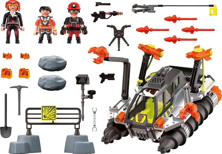 Actual product image Playmobil Comet Corp. demolition drill (70927, Playmobil Dino Rise)