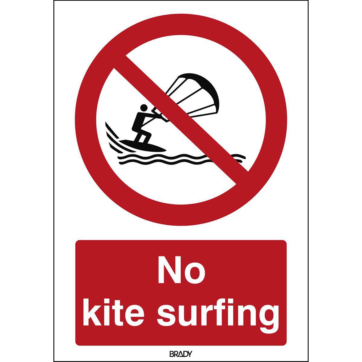 Brady, Sicherheitskennzeichnung, ISO Safety Sign - No kite