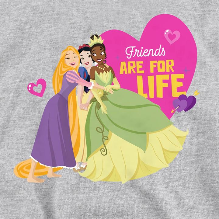 Produktbild Disney Princess Friends Are For Life Kapuzenpullover Valentinstag (116)