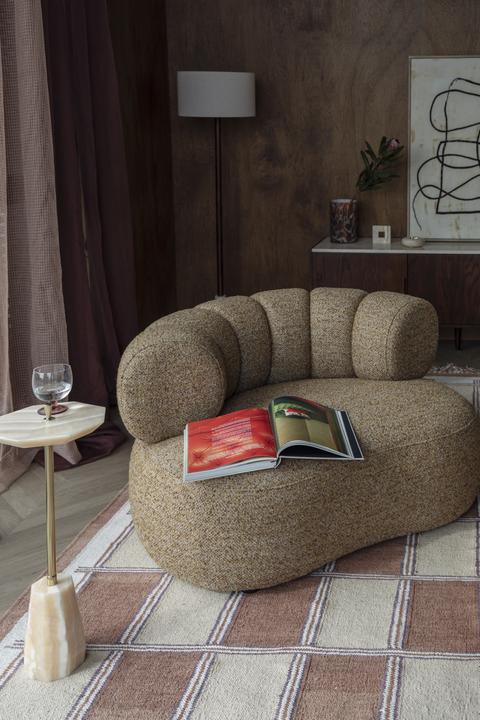 Produktbild Dutchbone Lounge Chair Duvane Brown
