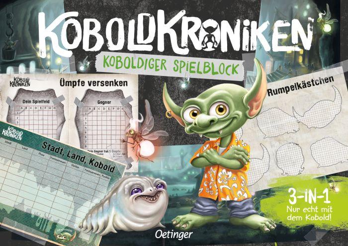 Actual product image KoboldKroniken. Goblin play block. 3-in-1 Only real with the Kobold (German)