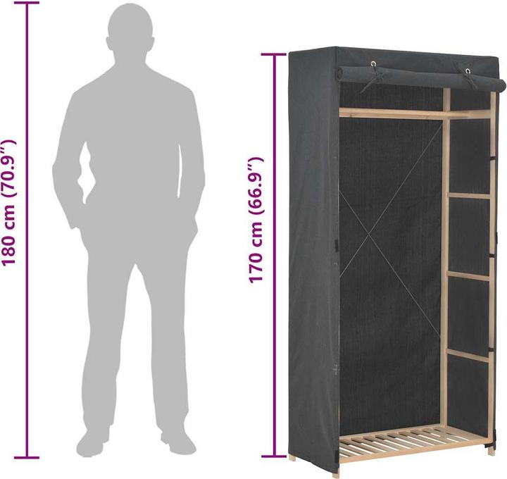 Immagine prodotto vidaXL Schrank (79 x 40 x 170 cm)