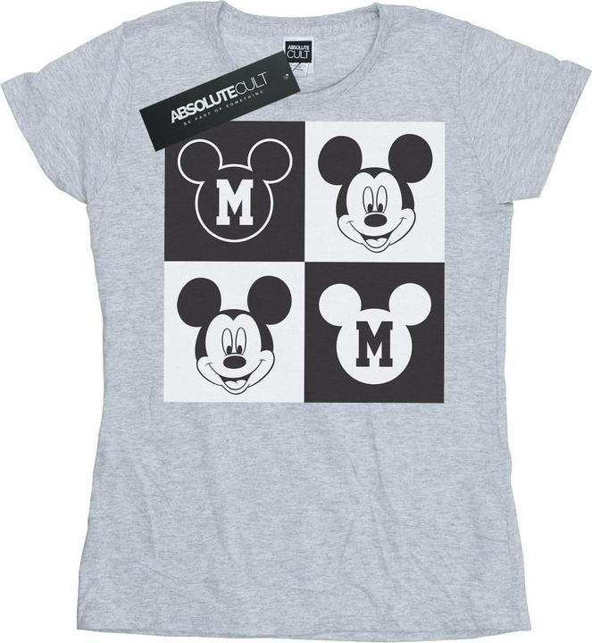 Produktbild Disney Mickey Mouse Smiling Squares TShirt (L)