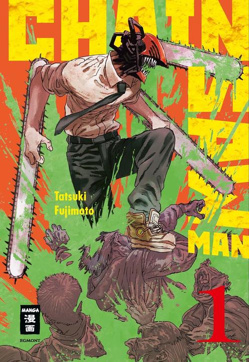 Actual product image Chainsaw Man 01 (German, Tatsuki Fujimoto, 2020)