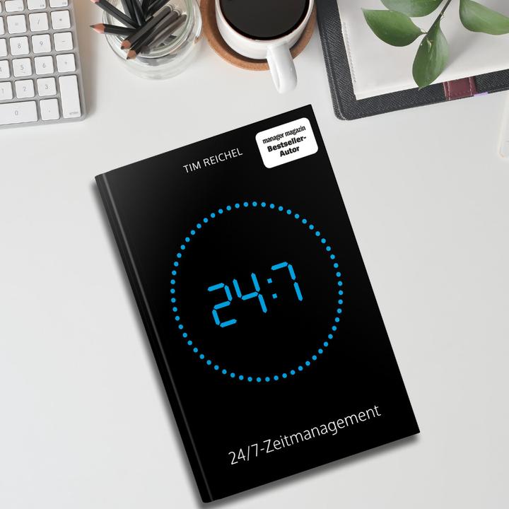 Actual product image 24/7-Zeitmanagement (German, Tim Reichel, 2019)