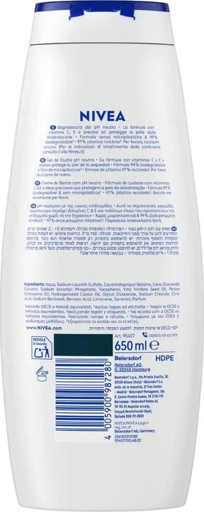 Produktbild NIVEA Duschgel Pflege Orange 650 Ml (650 ml)