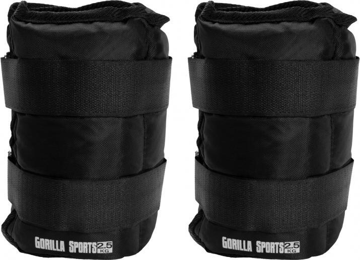 Produktbild Gorilla Sports Gewichtsmanschetten (2 x 2.5 kg)