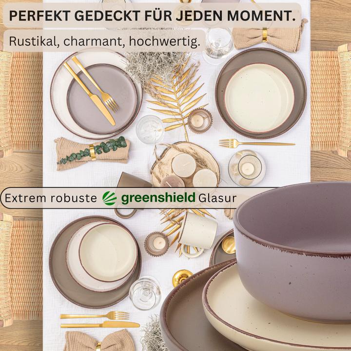 Immagine prodotto Sänger Geschirr Komibservice Bombay Erdfarben (20 pz.)