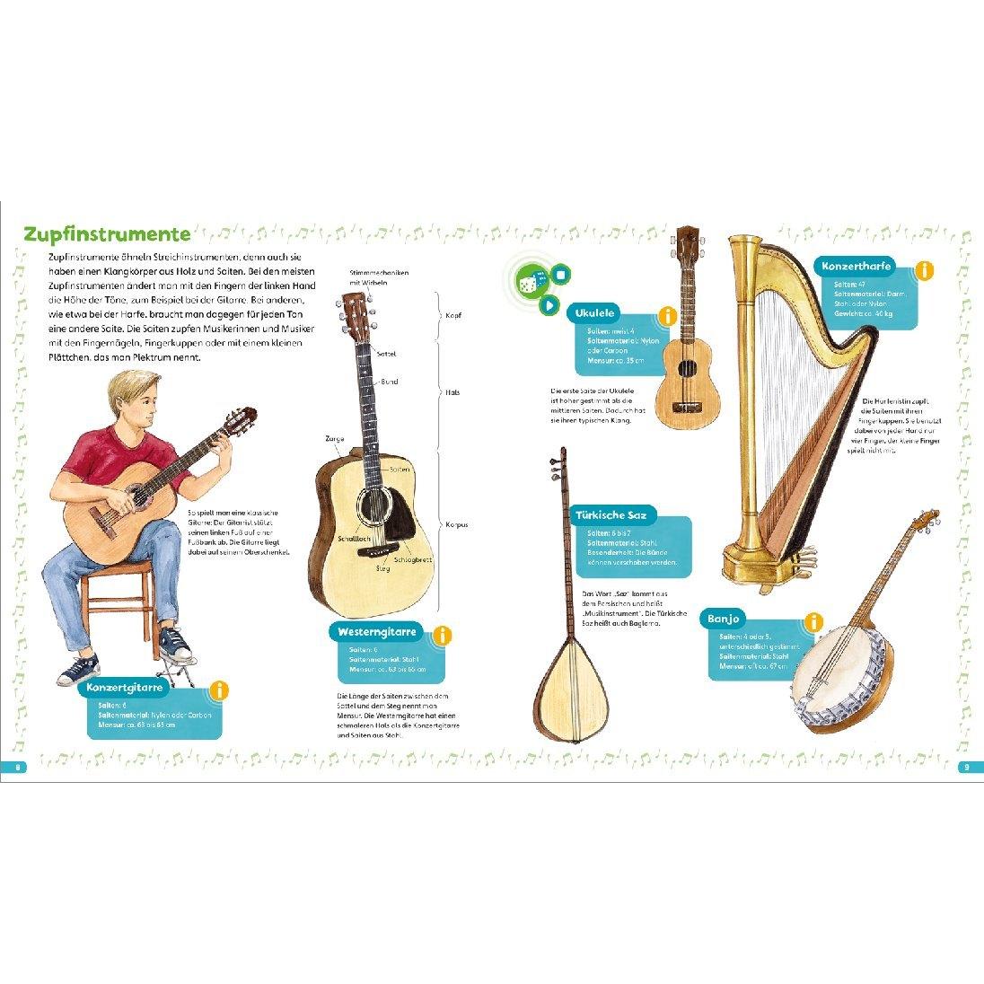 Thumbnail - BOOKii Hören und Staunen Musikinstrumente, Kinderbücher von Johann Brandstetter, Angelika Rusche-Göllnitz