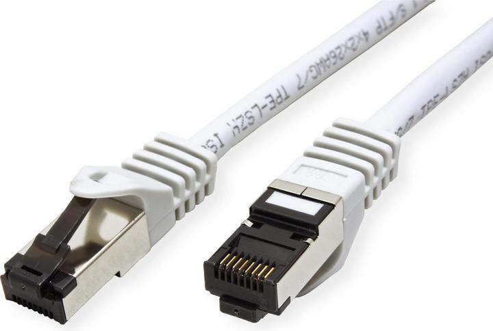 Actual product image Value S/FTP (PiMF) patch cable Cat.8 (Class I), LSOH, stranded wire (S/FTP, CAT8.1, 2 m)