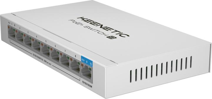Immagine prodotto Keenetic Switch POE+ 9 UE Switch PoE+ 8 porte + 1 Uplink (9 porte)