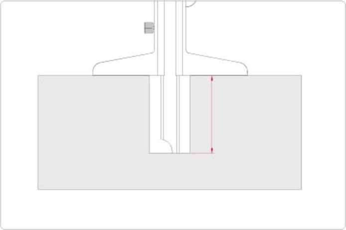 Actual product image Basetech 1601080 Depth caliper 200 (28.20 cm)