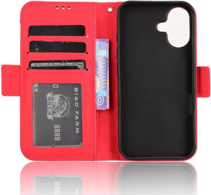 Produktbild Cover-Discount iPhone 16 - Etui viele Kartenfächer (Apple iPhone 16)