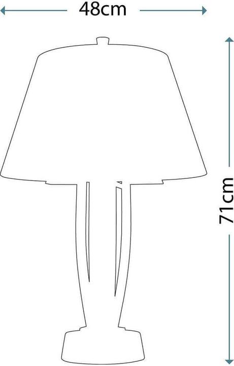 Image du produit Elstead Lighting Silvershore Lampe de table E27 Nickel poli (E27)