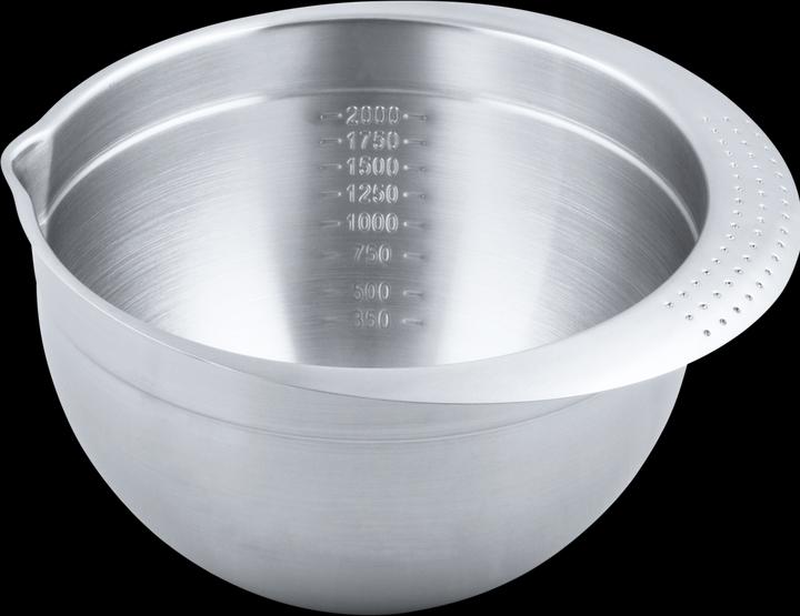Immagine prodotto Städter Ciotola di miscelazione in acciaio inossidabile (20 cm, 2 l, 1 x)