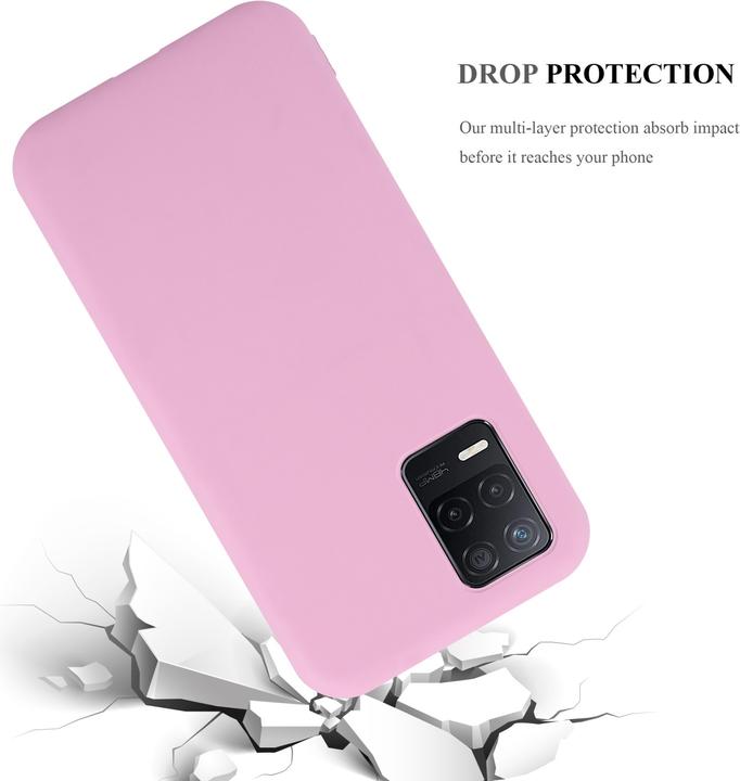 Image du produit Cadorabo TPU Candy Housse pour Realme 8 5G / V13 / Q3 / Q3i / Narzo 30 5G (Realme 8 5G, Realme Narzo 30 5G)