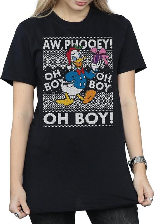 Produktbild Disney Donald Duck Christmas Fair Isle TShirt (3XL)