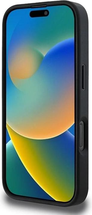 Actual product image DKNY DKHCP16XPCPTSSK iPhone 16 Pro Max 6,9" czarny/black hardcase Checkered Pattern & Printed Stripe (Apple iPhone 16 Pro Max)