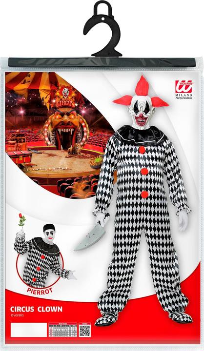 Produktbild Widmann CIRCUS CLOWN (Overall), M (M)