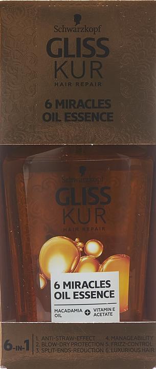 Actual product image Gliss 6 miracle oil essence (75 ml)