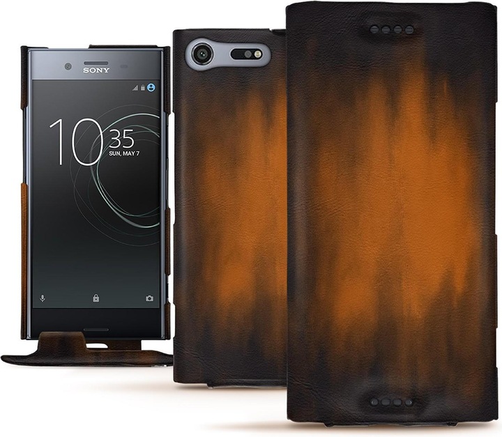 Actual product image Noreve Leather cover vertical (Sony Xperia XZ Premium)