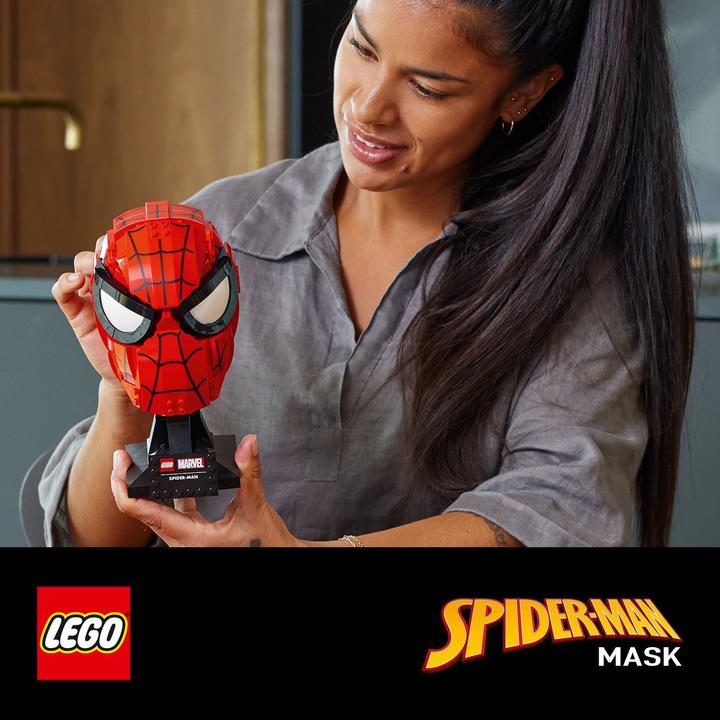 Actual product image LEGO Spider-Man's mask (76285, LEGO Marvel)