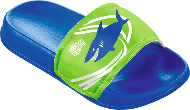 Productafbeelding Sko Slippers voor kinderen BECO SEALIFE 6 maat 27/28 blauw (28)