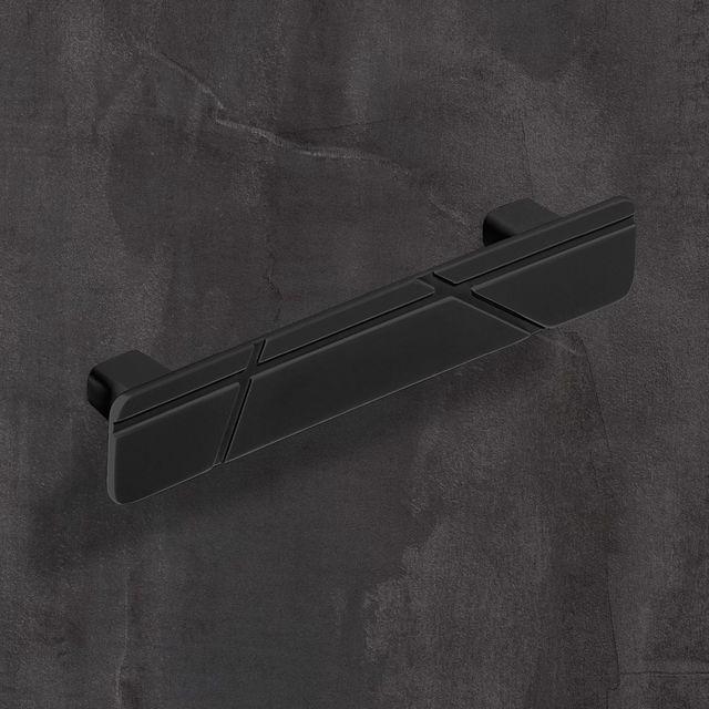 Produktbild Hettich Griff Celista schwarz matt 128 mm
