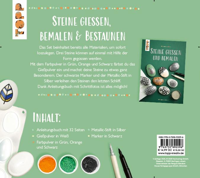 Actual product image Kreativ-Set - Steine giessen