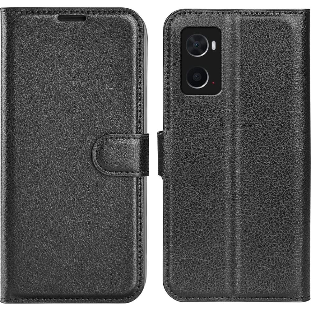 Thumbnail - Screenguard Oppo A76 Leather Guard Lederhülle (Oppo A76), Smartphone Hülle, Schwarz