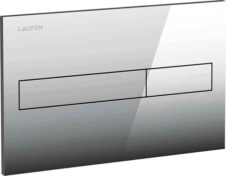 Laufen flush plate chrome