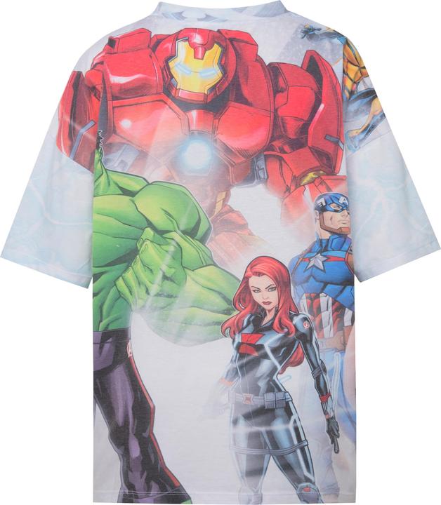 Immagine prodotto Studio Untold T-shirt unisex dal taglio oversize con stampa Marvel e scollo a girocollo (L)