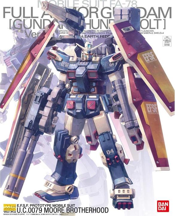 Immagine prodotto Bandai Gundam - Full Armor Ver.KA (thunderbolt) Grado Master