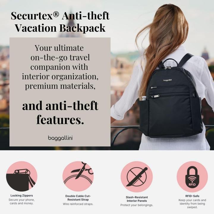Actual product image Baggallini Anti-Theft Vacation Backpack