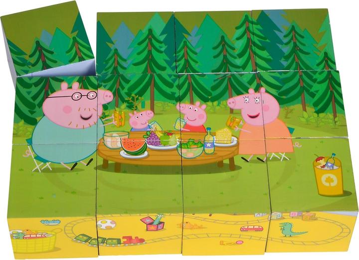 Actual product image Simba Peppa Pig, picture cube (12 pieces)
