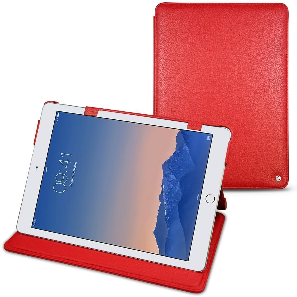 Noreve Lederschutzhülle horizontal (iPad Air 2), Tablet Hülle, Rot