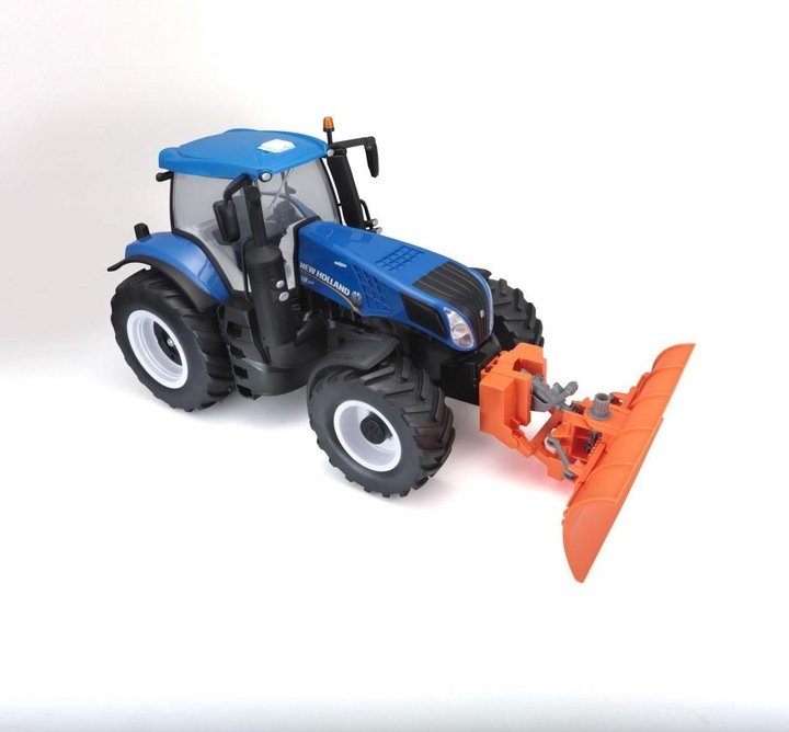 Image du produit Maisto Tracteur New Holland avec chasse-neige