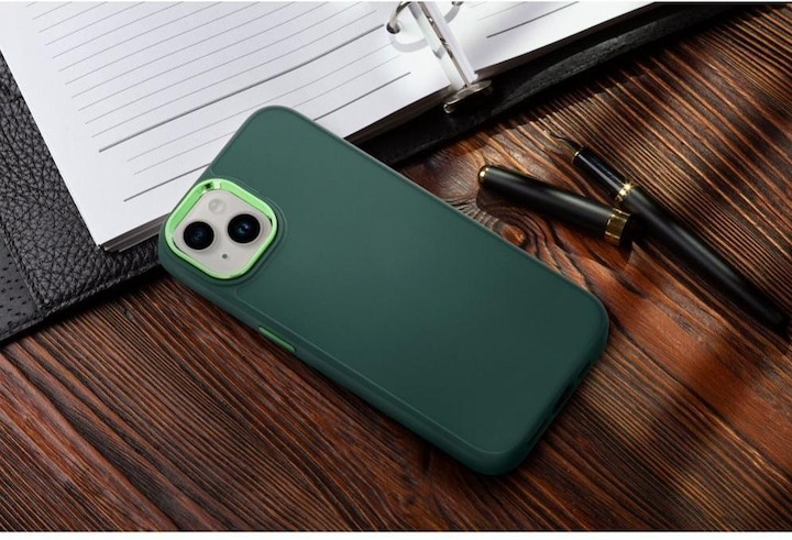 Produktbild OEM Back panel cover FRAME Case for Xiaomi Redmi 13C / POCO C65 green (Xiaomi Poco C65, Xiaomi Redmi 13C)