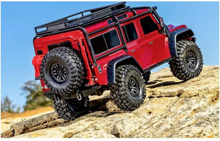 Actual product image Traxxas CRAWLER LAND ROVER 1:10 4WD EP RTR GREEN - CLIPLESS OHNE LadegerÃ¤t und OHNE Akku (RTR Ready-to-Run)