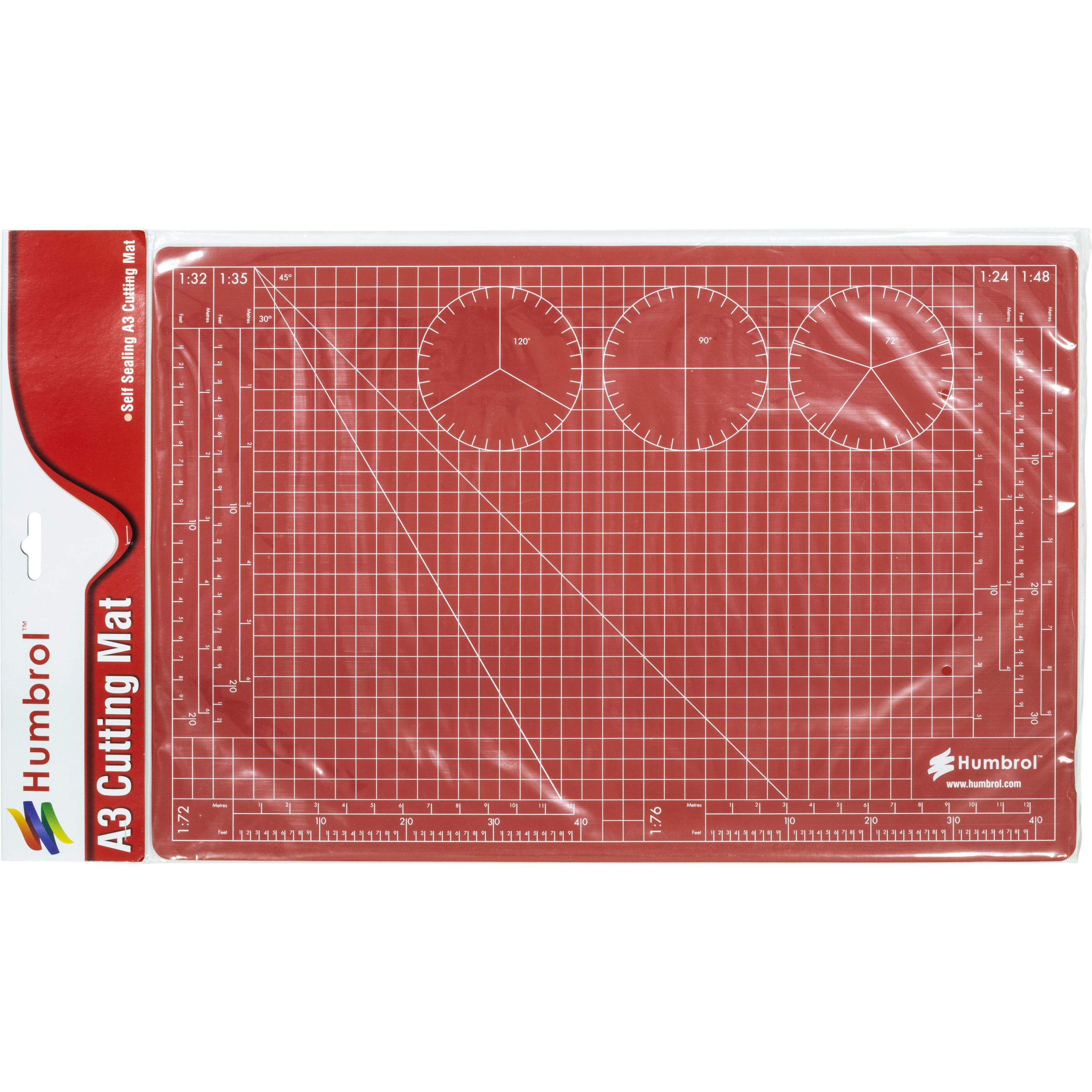 Hornby, Unterlage, A3 Cutting Mat - Red