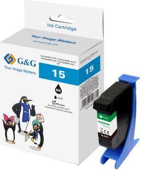 Produktbild G&G Druckerpatrone Kompatibel GP-H15BK (BK)