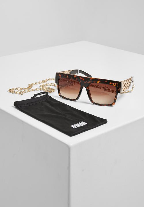 Produktbild Urban Classics Sunglasses Zakynthos with Chain