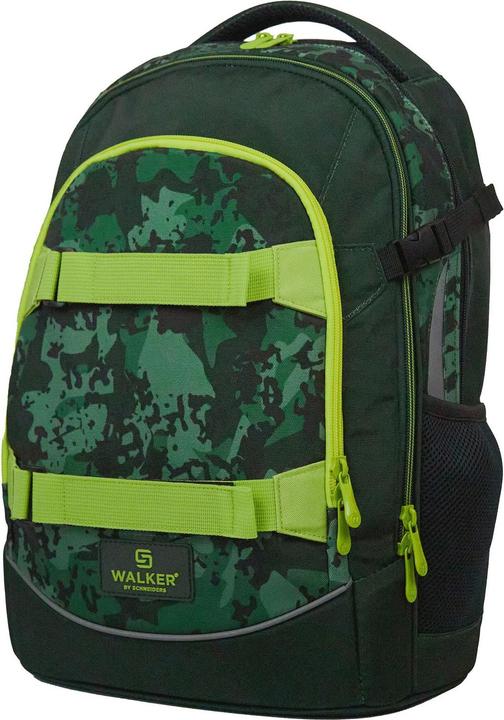 Produktbild Walker Schulrucksack Uni Camo green (28 l)
