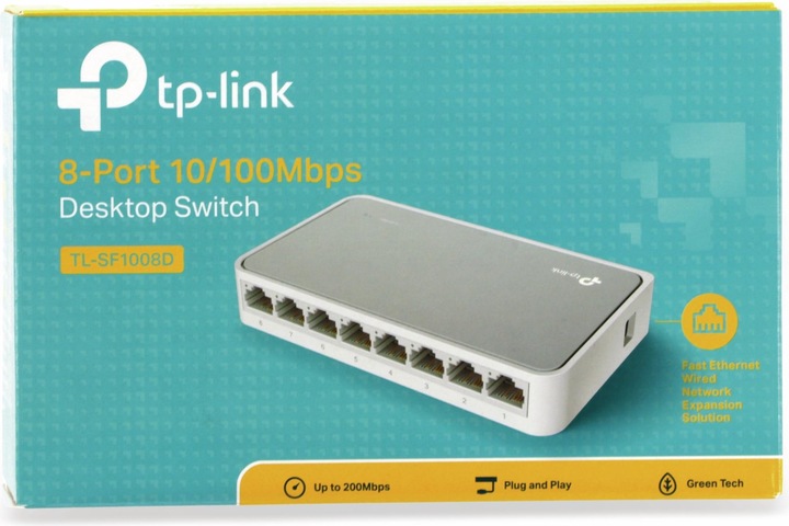 Produktbild TP-Link Tl-Sf1008d (8 Ports)