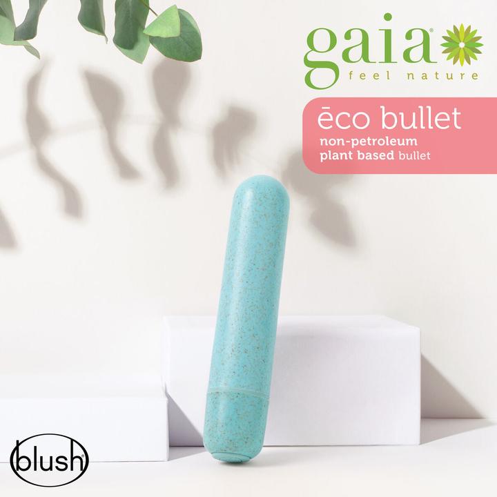 Actual product image Gaia Eco Bullet Vibrator â Turquoise
