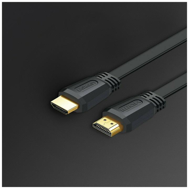 Produktbild Ugreen HDMI 2.0 Flachband 4K 1080p vergoldet (5 m, HDMI, 2.0)
