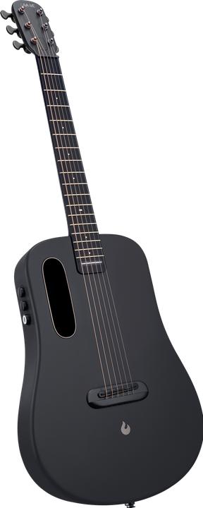 Actual product image Lava Music Guitar Me Air 36 inch Space Black (Acoustic guitar, Airsonic carbon fibre composite, Carbon fibre, Carbon fibre composite, High pressure laminate (HPL), High pressure laminate (HPL))